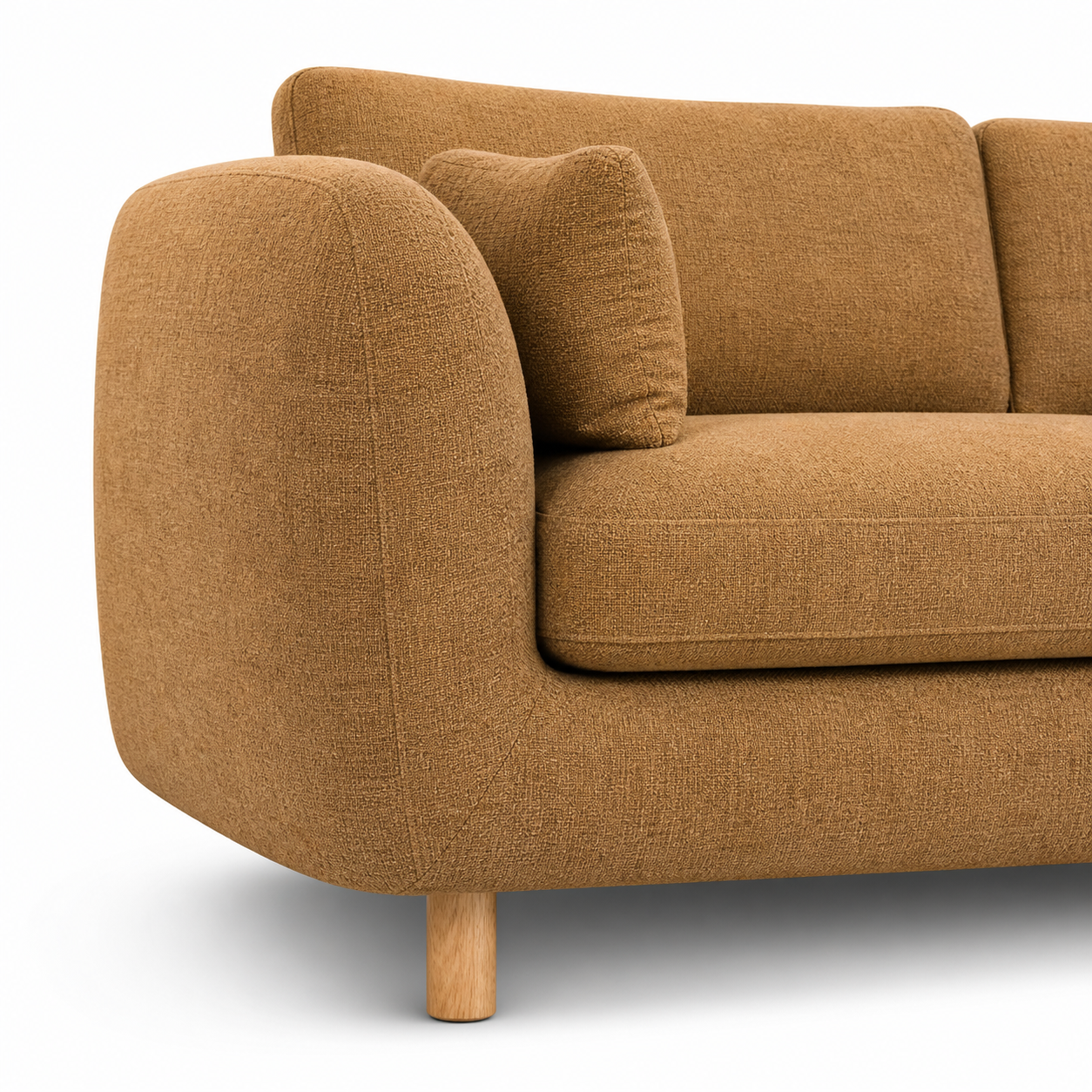 Anya 3-Seater Fabric Sofa
