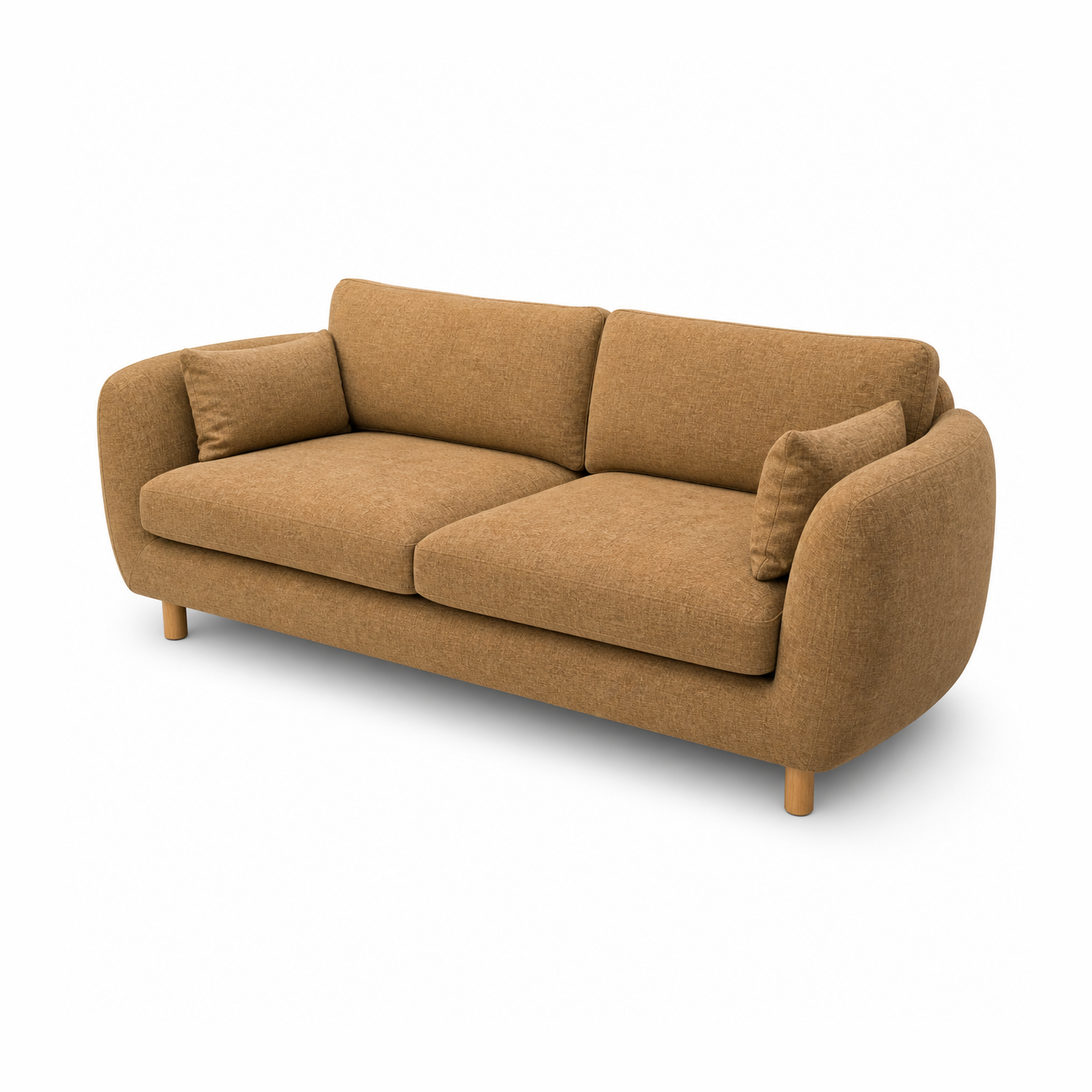 Anya 3-Seater Fabric Sofa