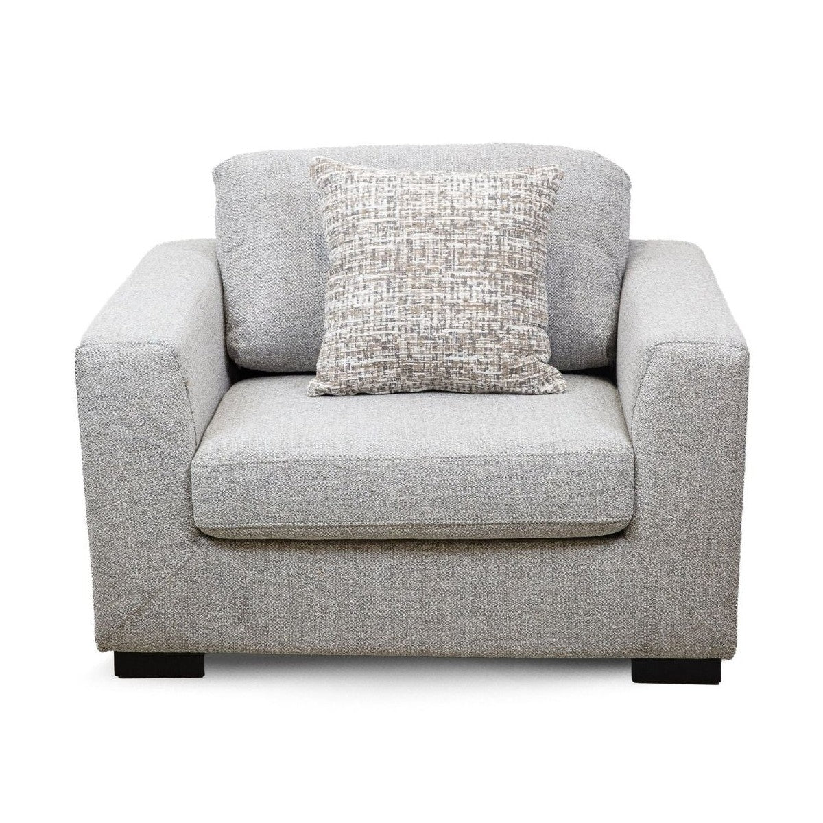 Archie Accent Chair with 2 Toss Pillows