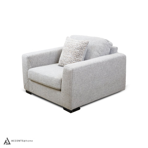 Archie Accent Chair with 2 Toss Pillows