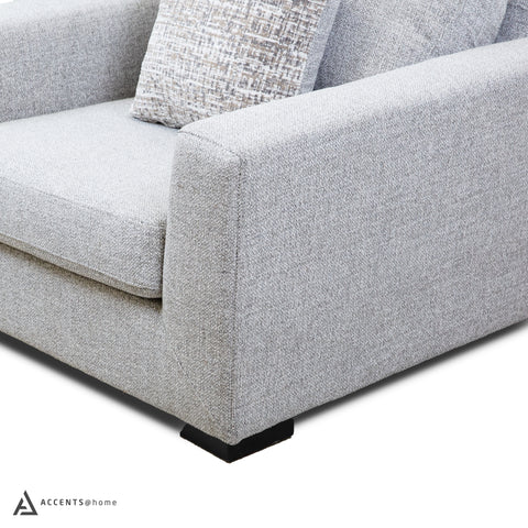 Archie Accent Chair with 2 Toss Pillows