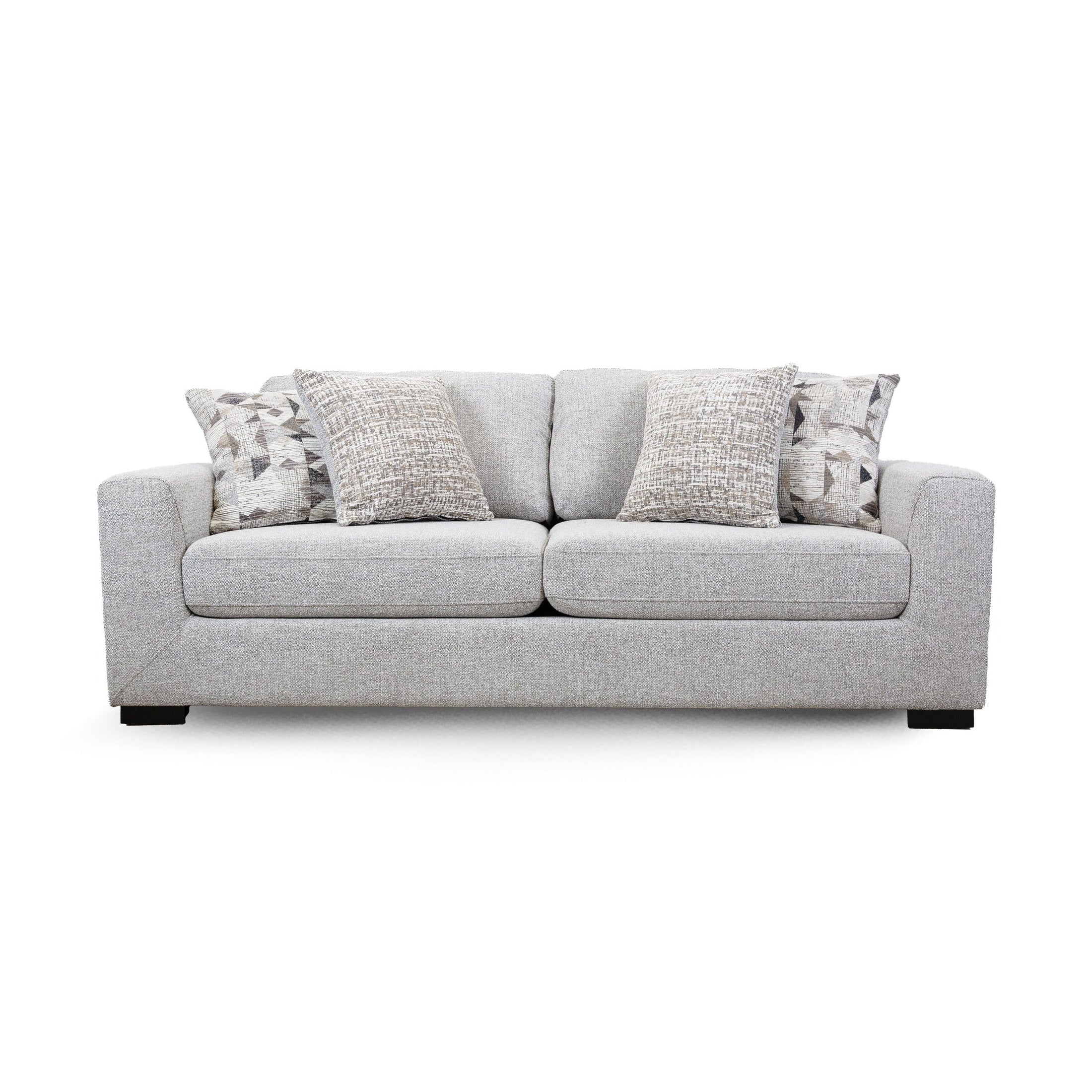 Archie Condo Sofa with 4 Toss Pillows