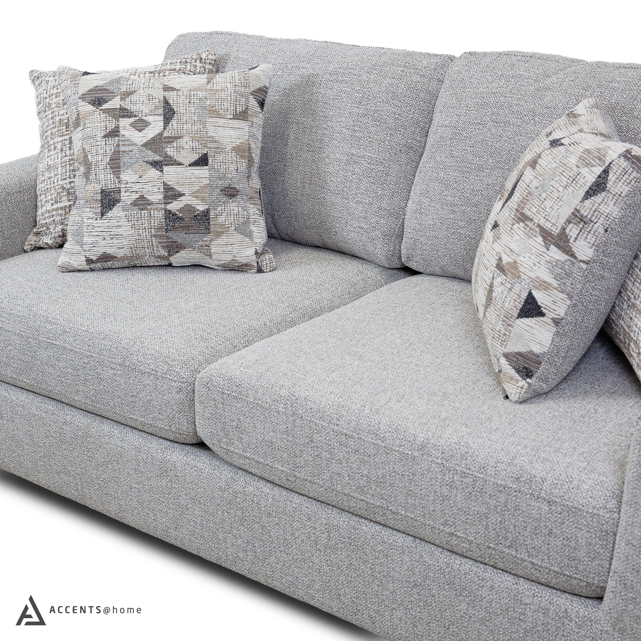 Archie Condo Sofa with 4 Toss Pillows