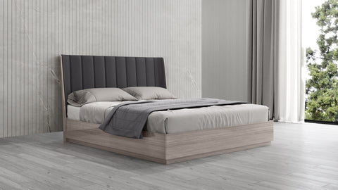 Arendina Two Tone Hydraulic Lift-Up Storage Bed