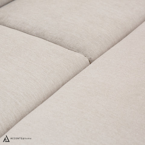 Asha Media Sleeper with Cushions - Taupe