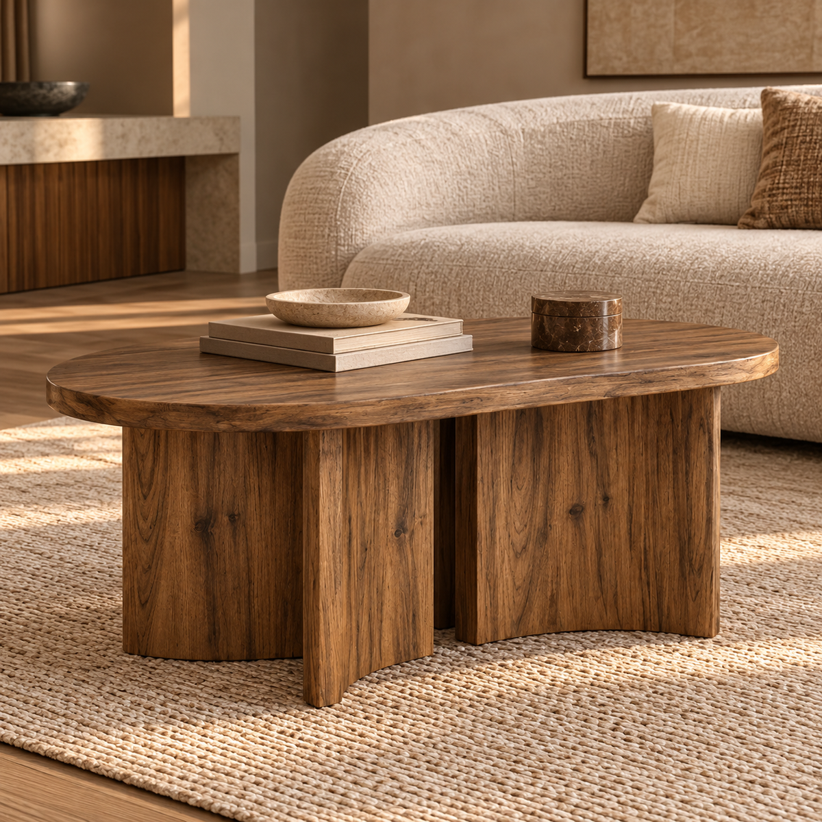 Austanny Oval Cocktail Table