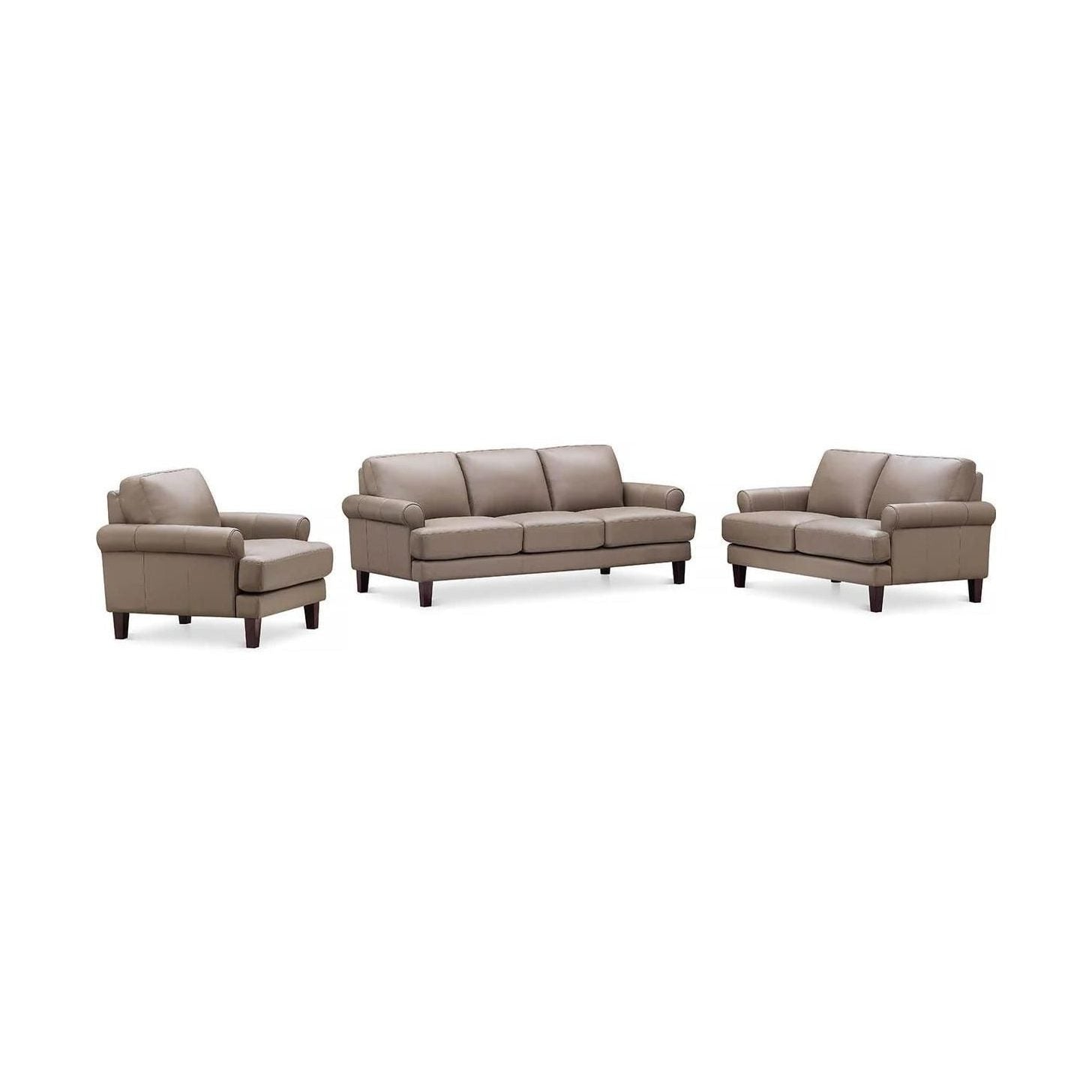 Austra Genuine Leather Accent Chair