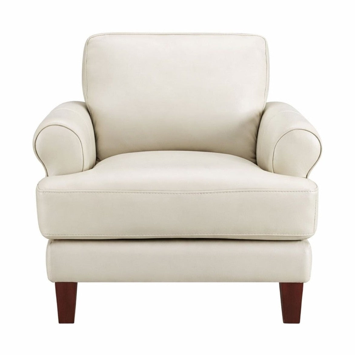 Austra Genuine Leather Accent Chair