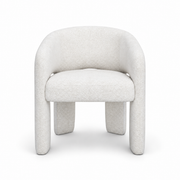 Avelo Upholstered Dining Chair – Soft Ivory