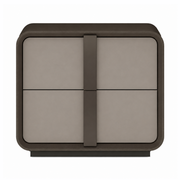 Avira Modern Nightstand – Grey