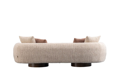 Aylin 3-Seater Curved Sofa
