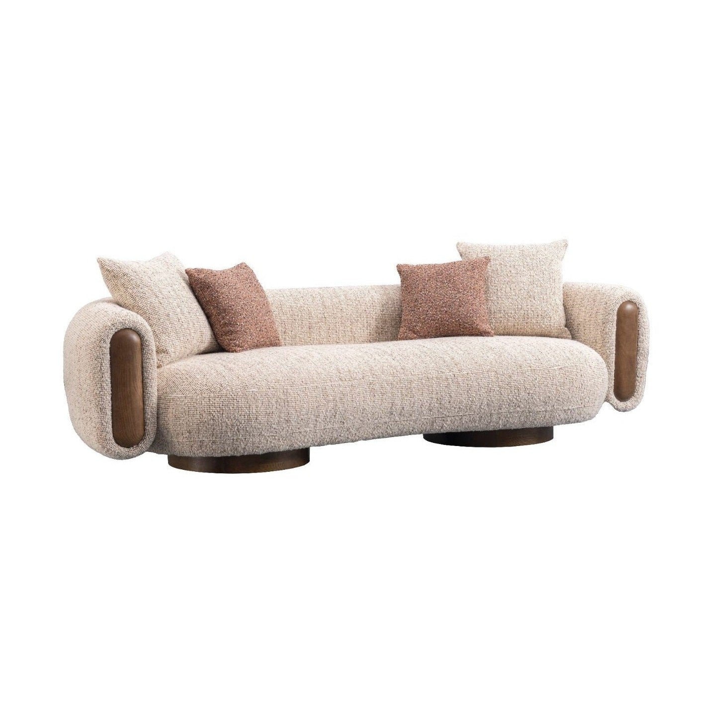 Aylin 4-Seater Large Curved Sofa