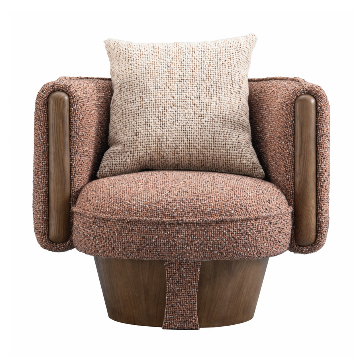 Aylin Curved Accent Chair