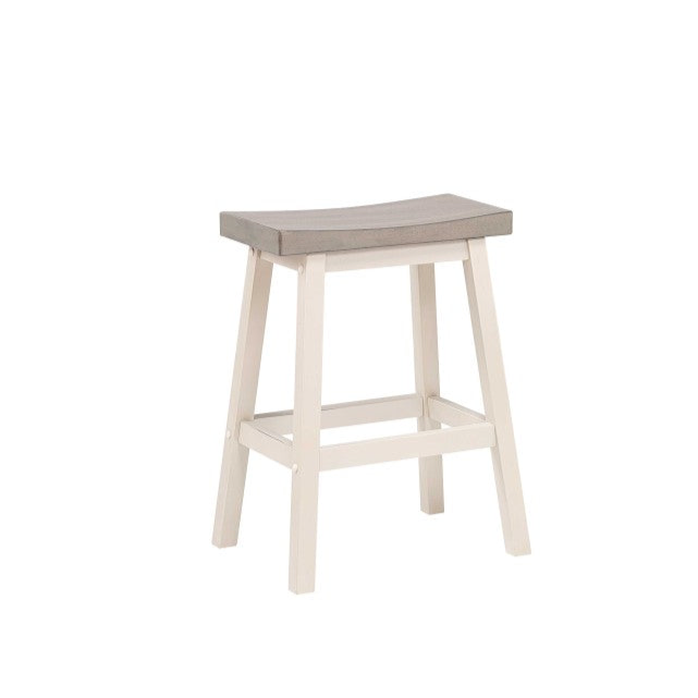 Stilla Solid Wood Saddle Counter Stool