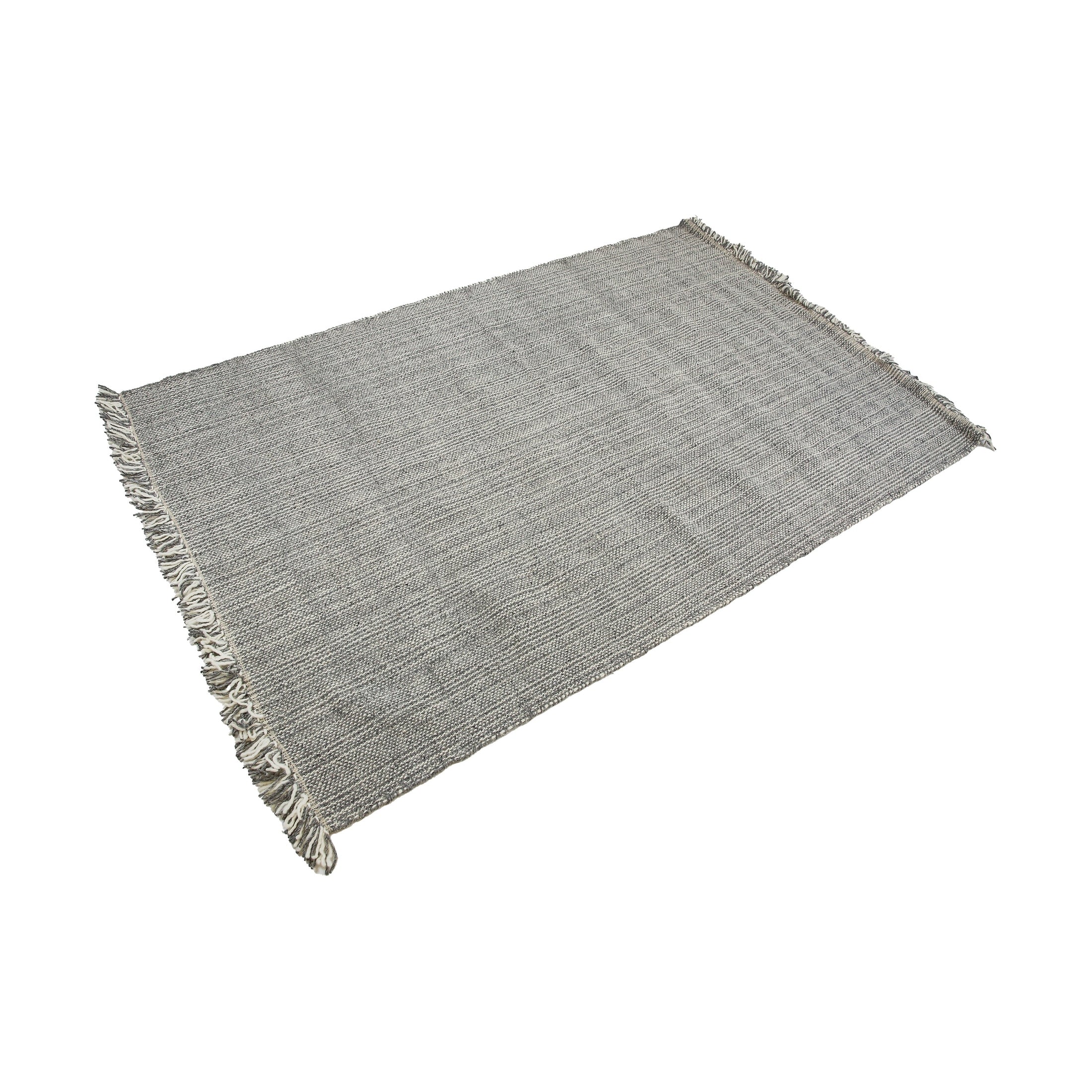 BELLA HAND WOVEN RUG STEEL