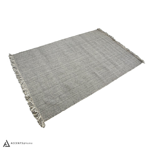 BELLA HAND WOVEN RUG STEEL