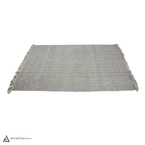 BELLA HAND WOVEN RUG STEEL