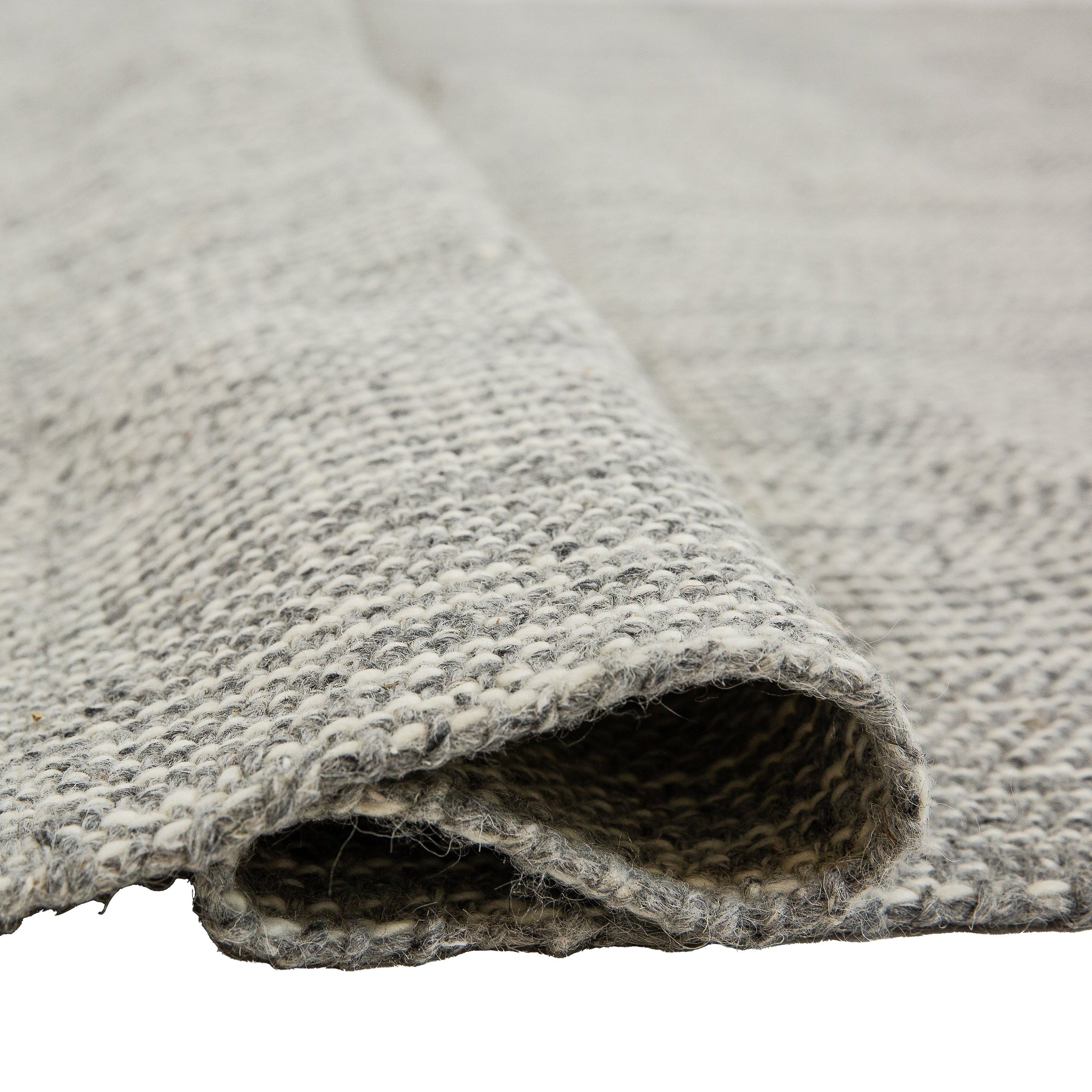 BELLA HAND WOVEN RUG STEEL