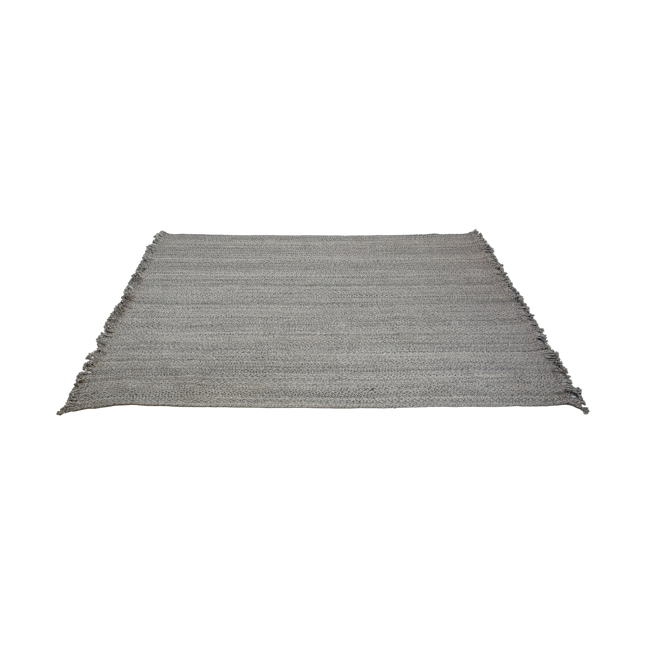 BAISLEY HAND WOVEN RUG STEEL