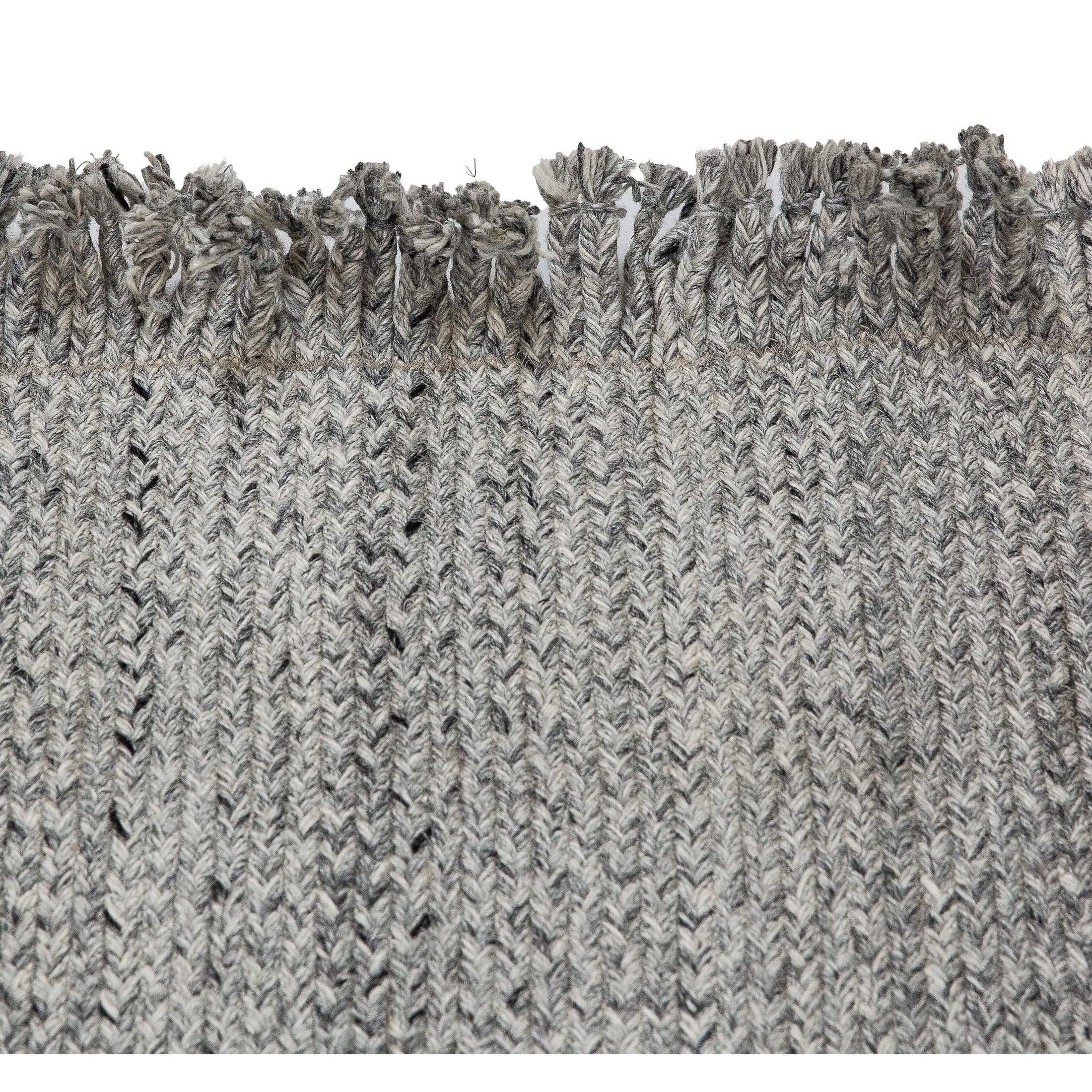BAISLEY HAND WOVEN RUG STEEL