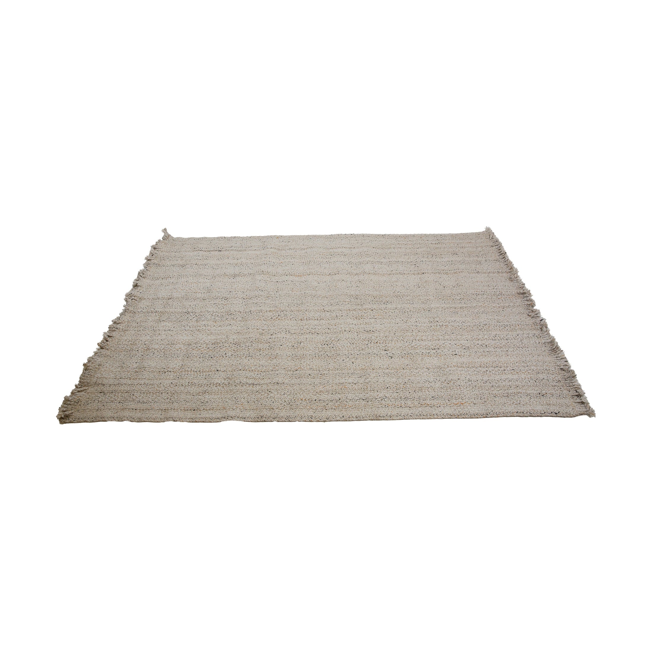 BAISLEY HAND WOVEN RUG IVORY