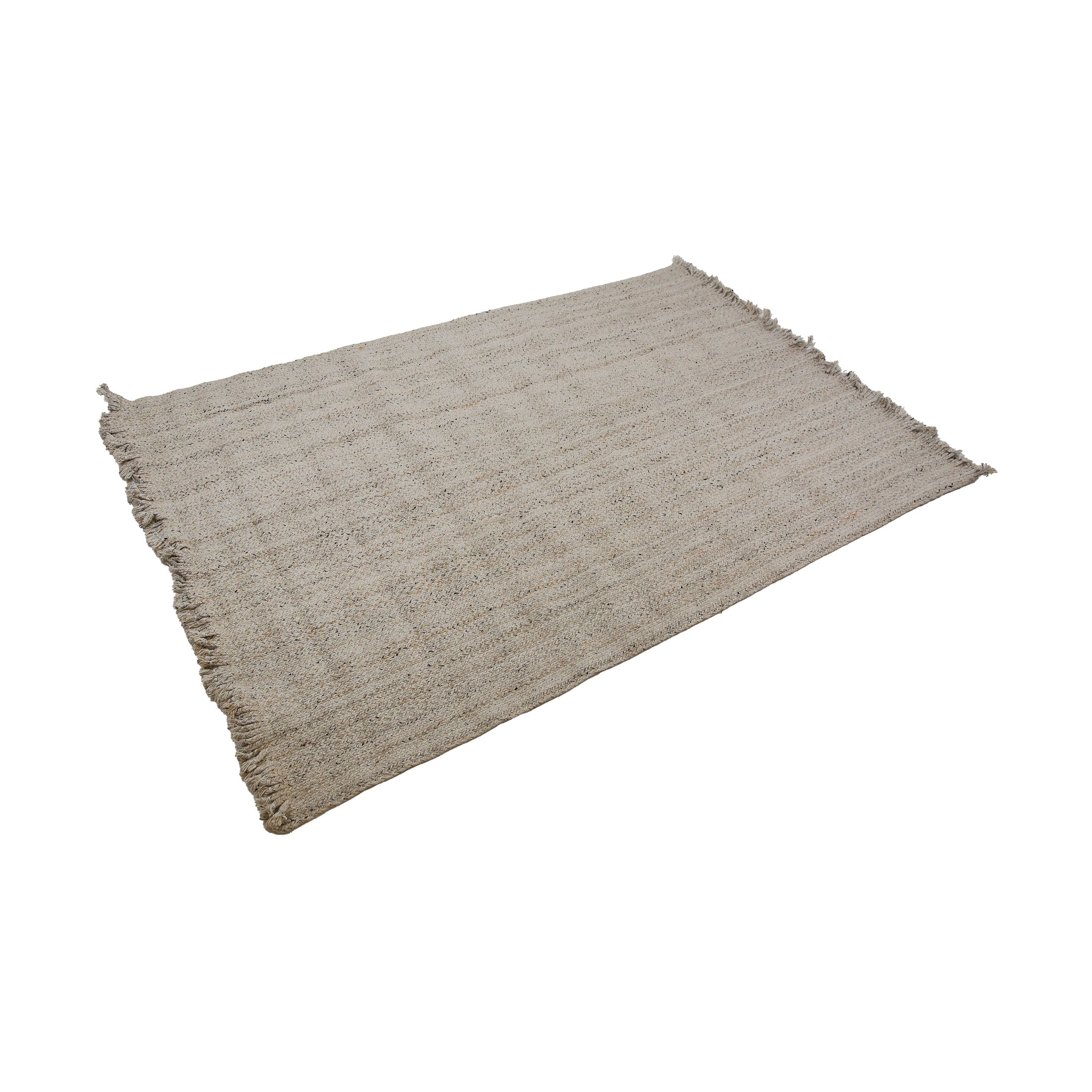 BAISLEY HAND WOVEN RUG IVORY