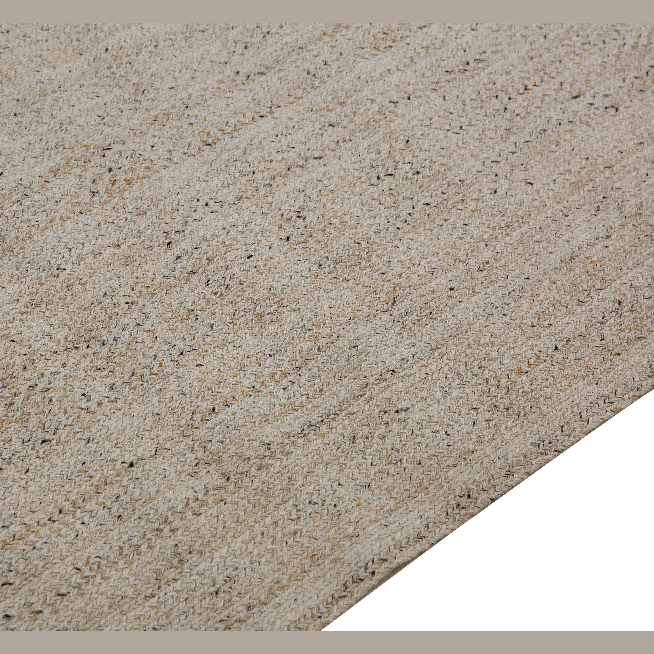 BAISLEY HAND WOVEN RUG IVORY