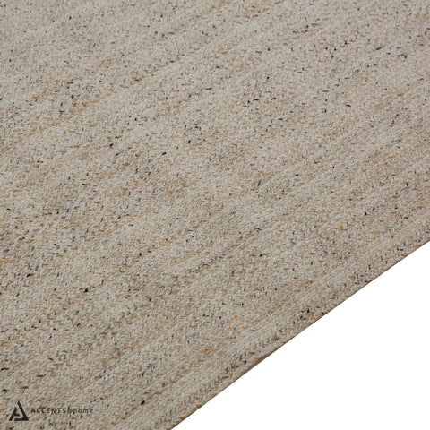 BAISLEY HAND WOVEN RUG IVORY