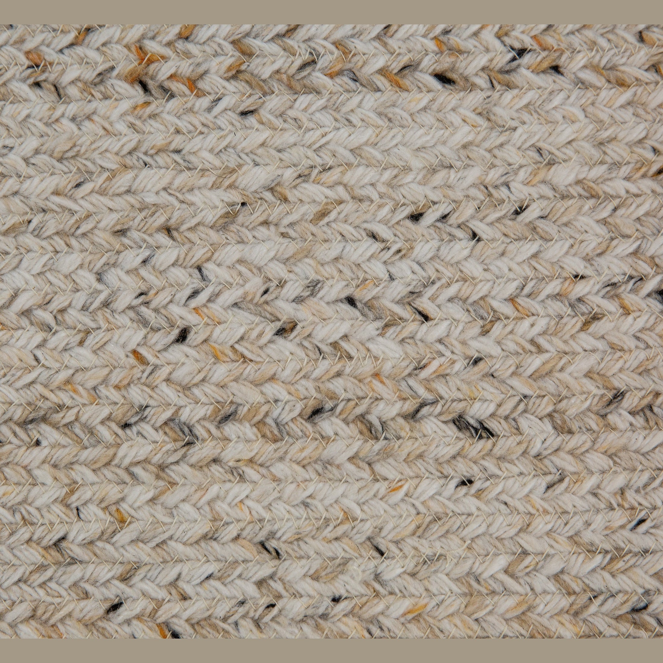 BAISLEY HAND WOVEN RUG IVORY