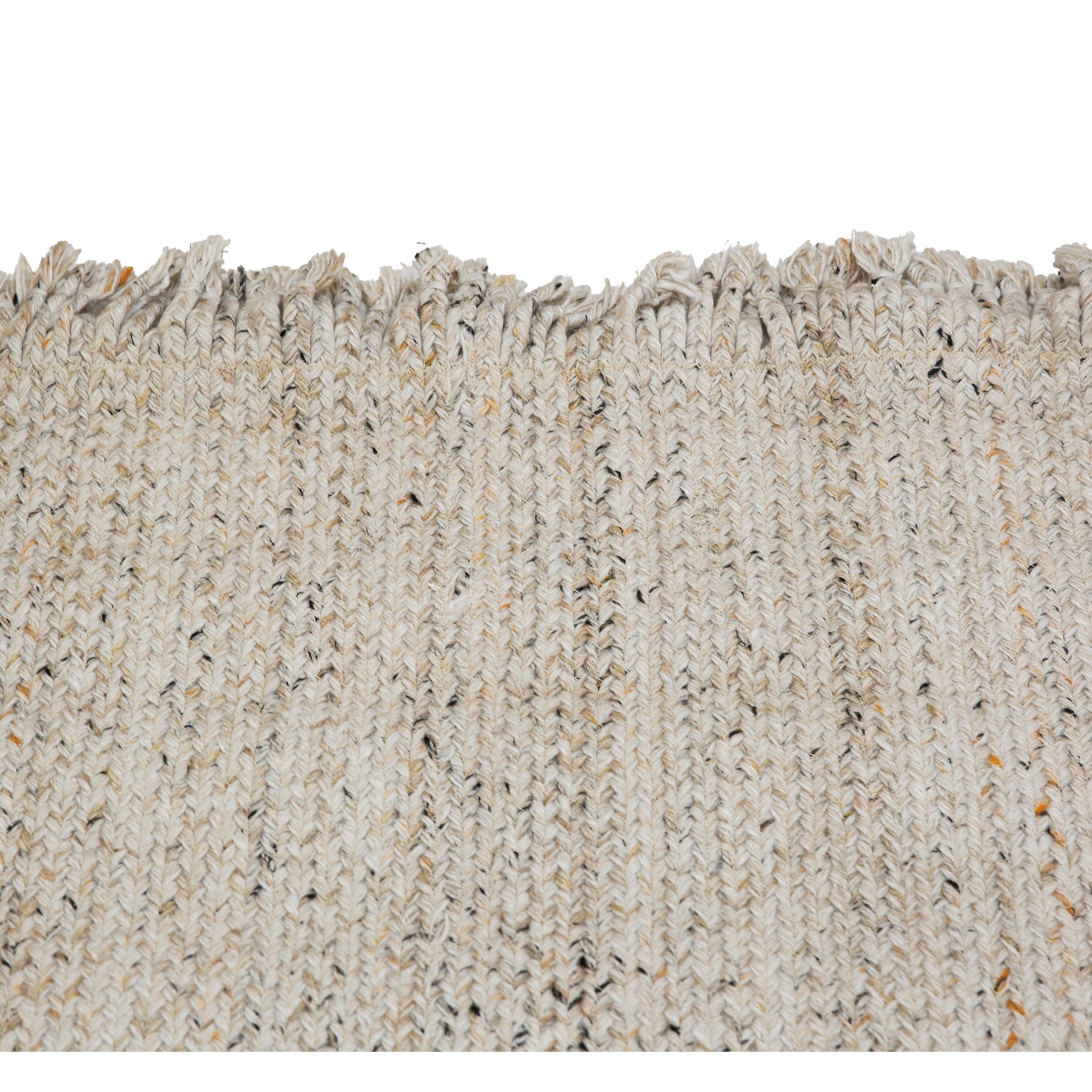 BAISLEY HAND WOVEN RUG IVORY