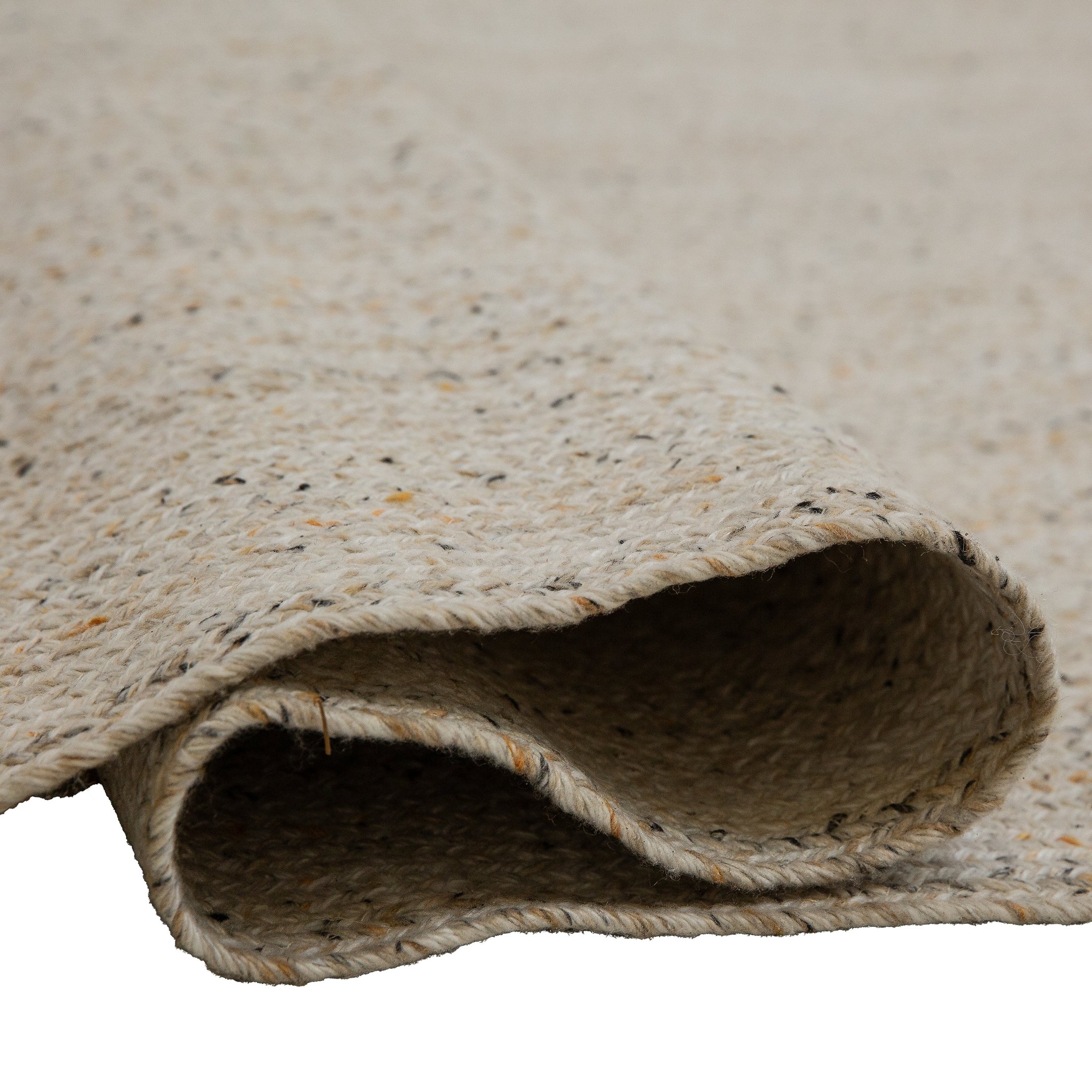 BAISLEY HAND WOVEN RUG IVORY