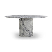 Barclay Glossy Marble Foil Top Dining Table