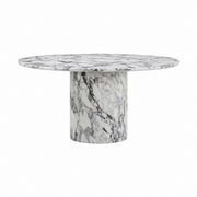 Barclay Glossy Marble Foil Top Dining Table
