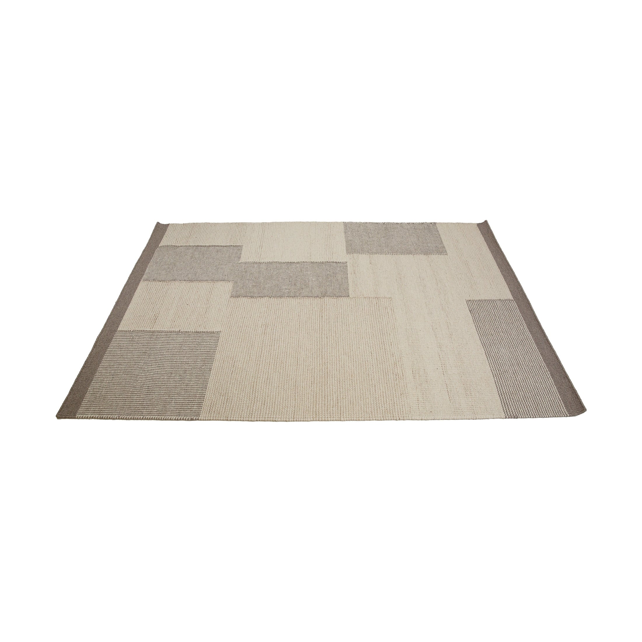 BATNA HAND WOVEN RUG IVORY/TAUPE