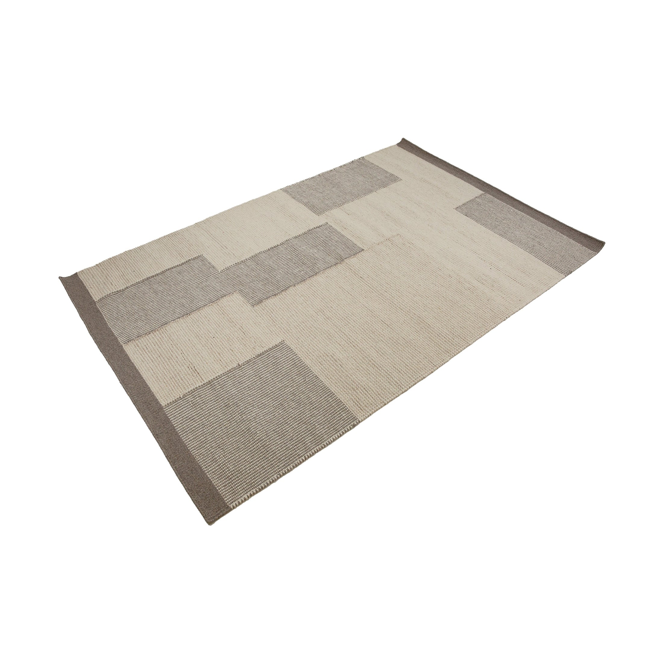 BATNA HAND WOVEN RUG IVORY/TAUPE