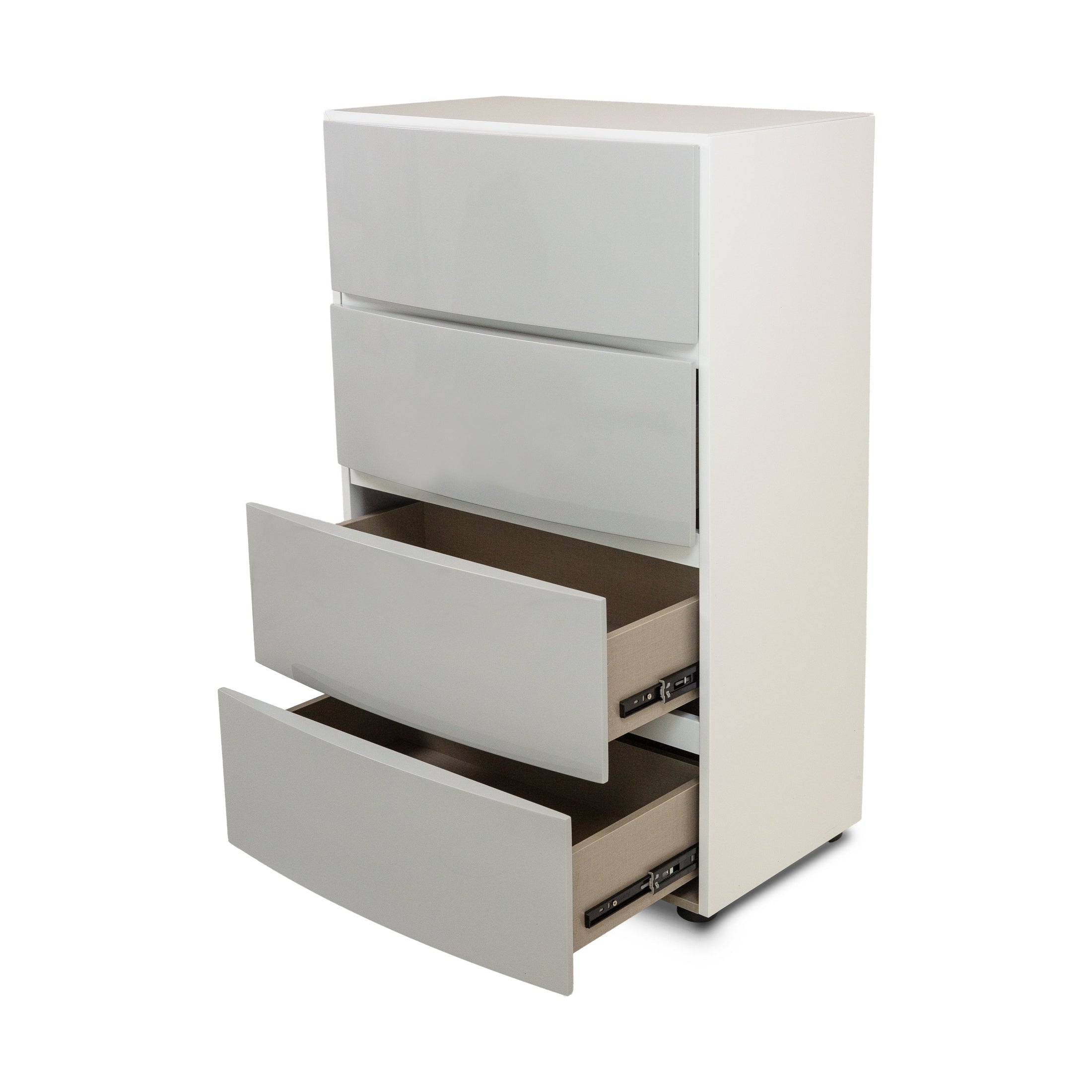 Haven Two Tone Glossy Bedroom  Chest