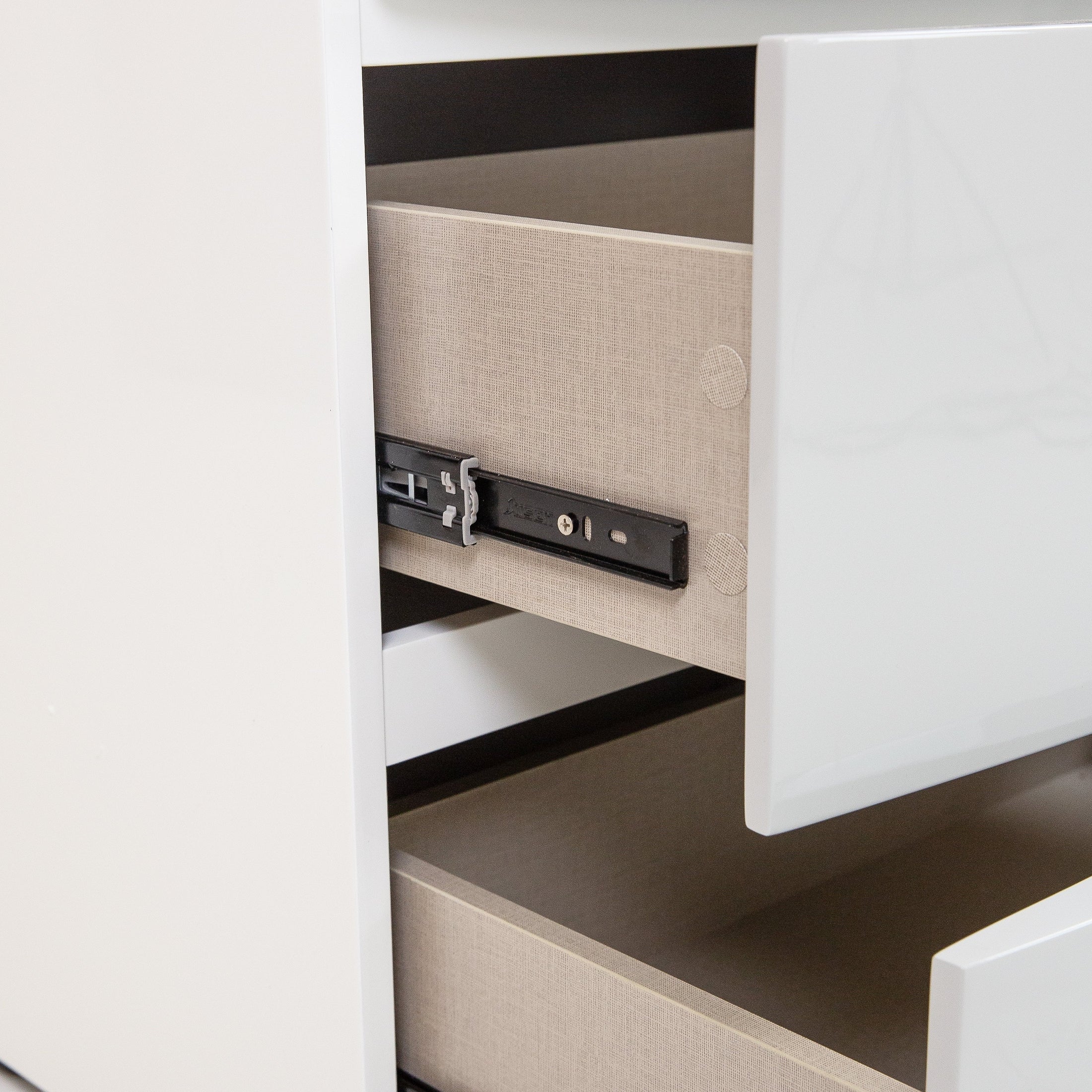 Haven Two Tone Glossy Bedroom  Chest