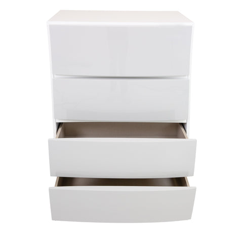 Haven Two Tone Glossy Bedroom Chest