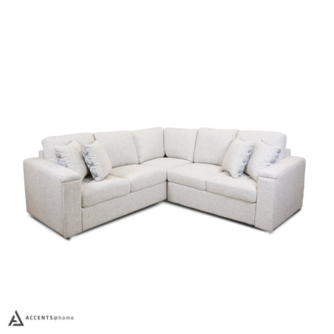 Bjorn Right Pull Out Sleeper Sectional - Quartz - Large