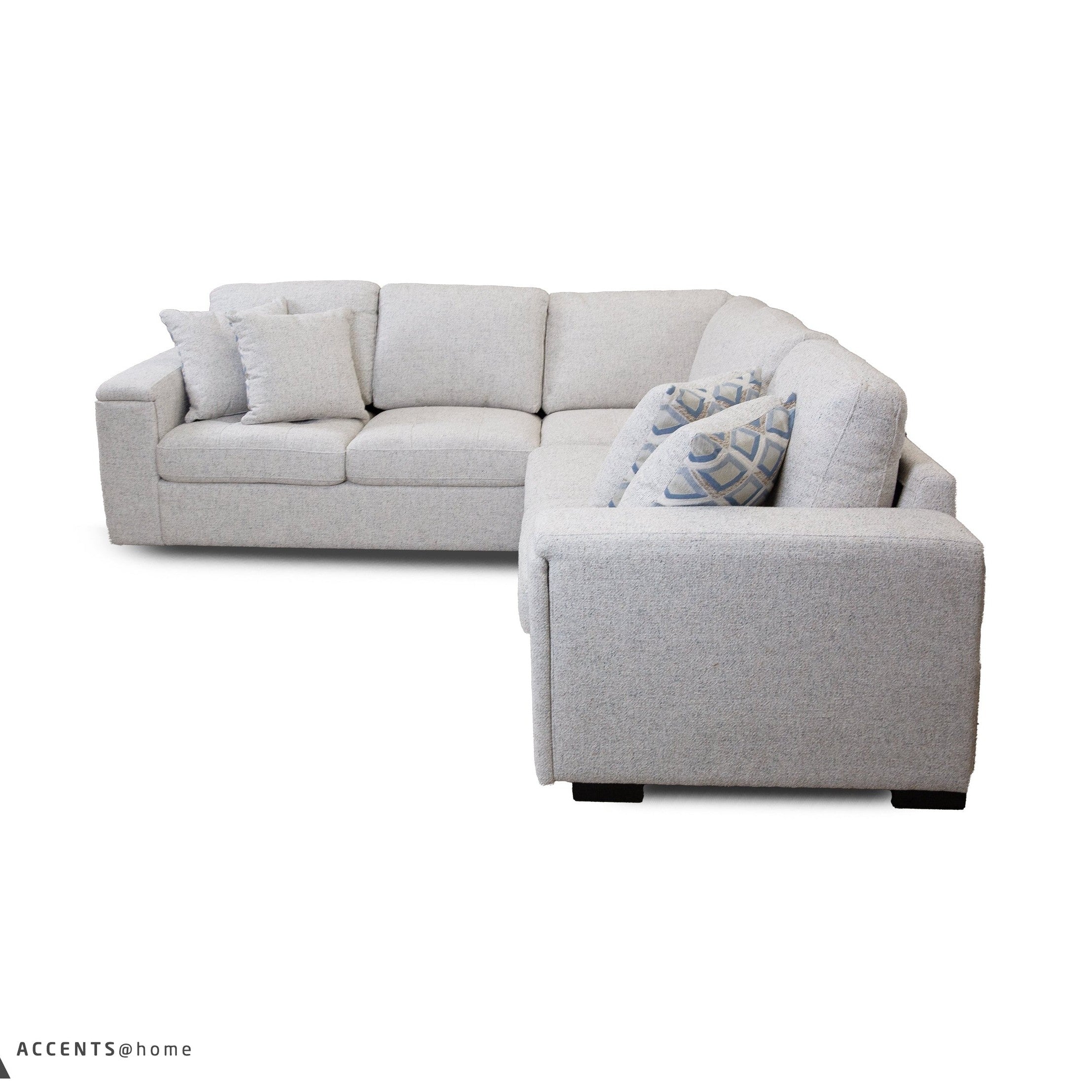 Bjorn Right Pull Out Sleeper Sectional - Quartz - Large