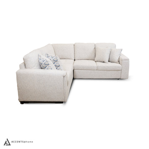 Bjorn Right Pull Out Sleeper Sectional - Quartz - Large