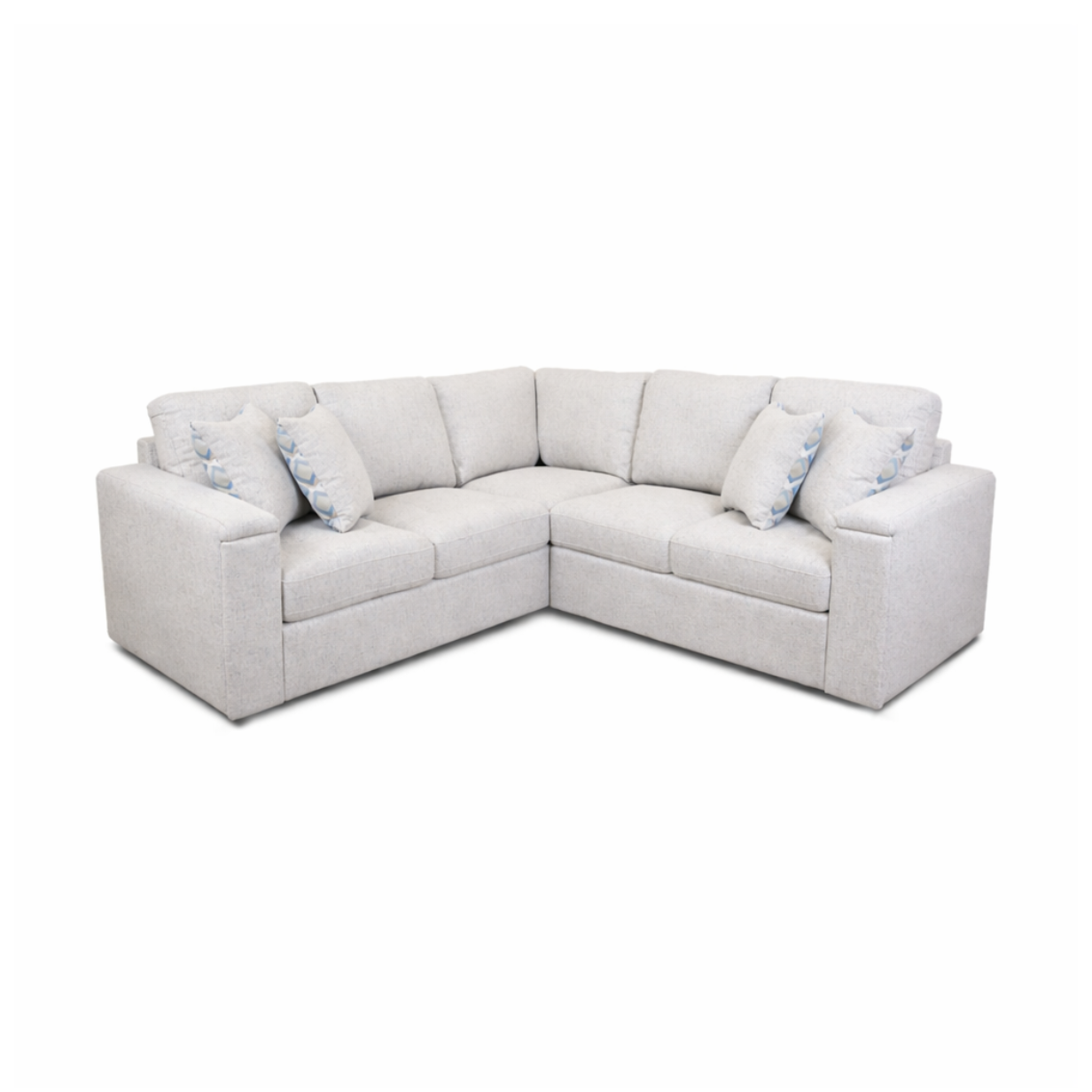 Bjorn Right Pull Out Sleeper Sectional - Quartz - Large