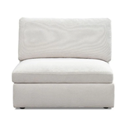 Blanca Modular Fabric Armless Chair