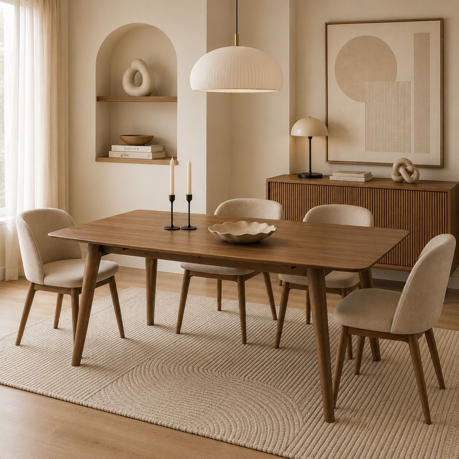 Bowie Harevest Dining Table