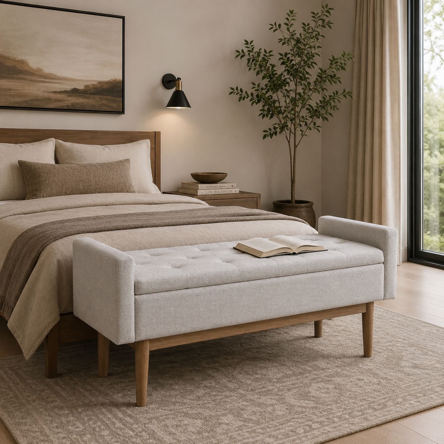 Briarson Storage Bench