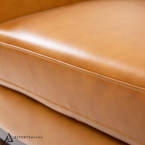 Roba Genuine Leather Loveseat