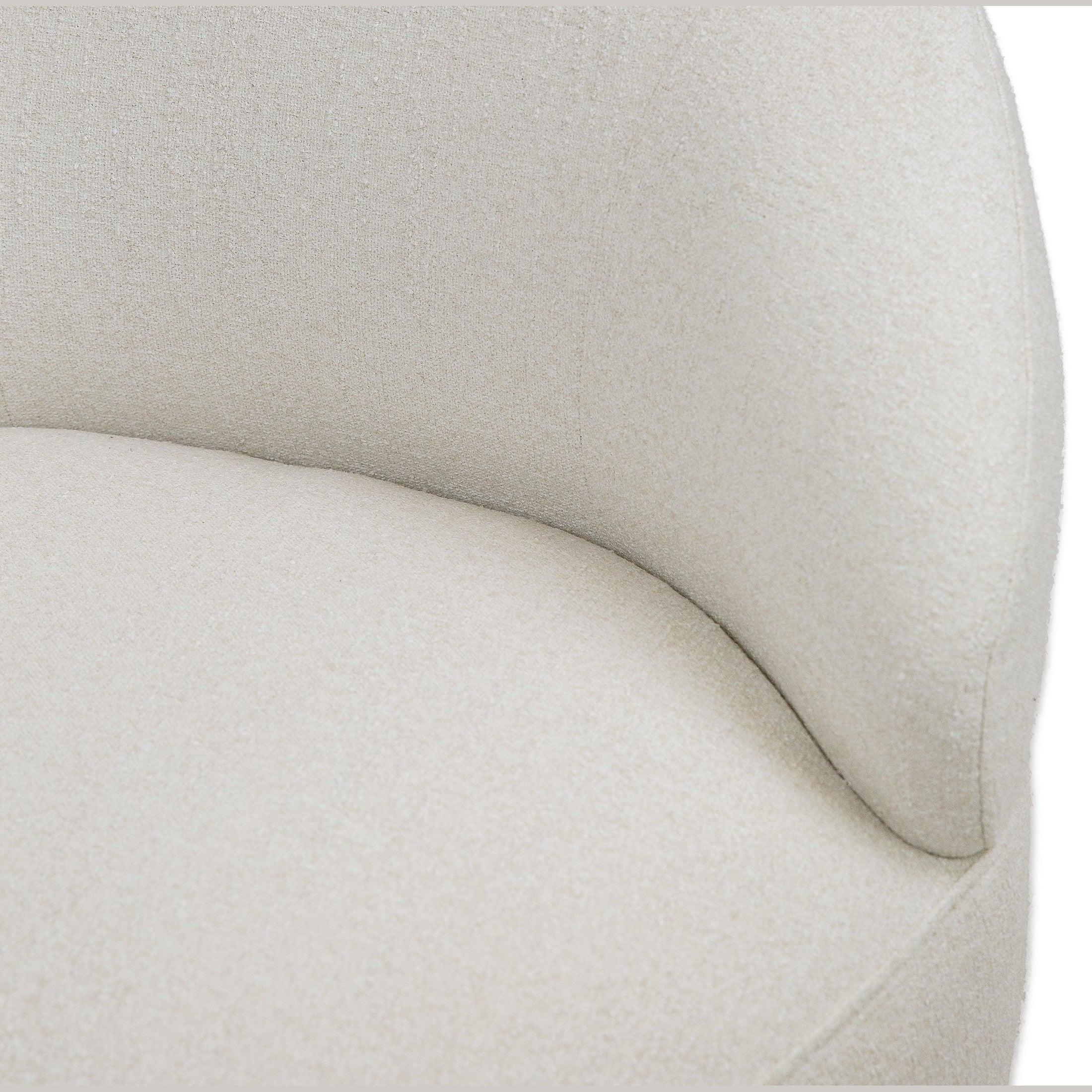 Bula Swivel Accent Chair - Mellow Ivory