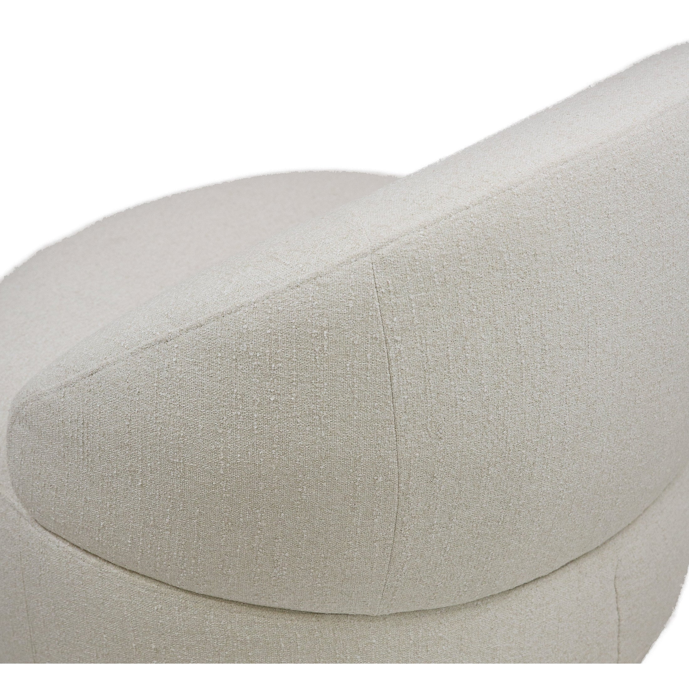 Bula Swivel Accent Chair - Mellow Ivory