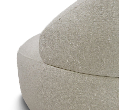 Bula Swivel Accent Chair - Mellow Ivory