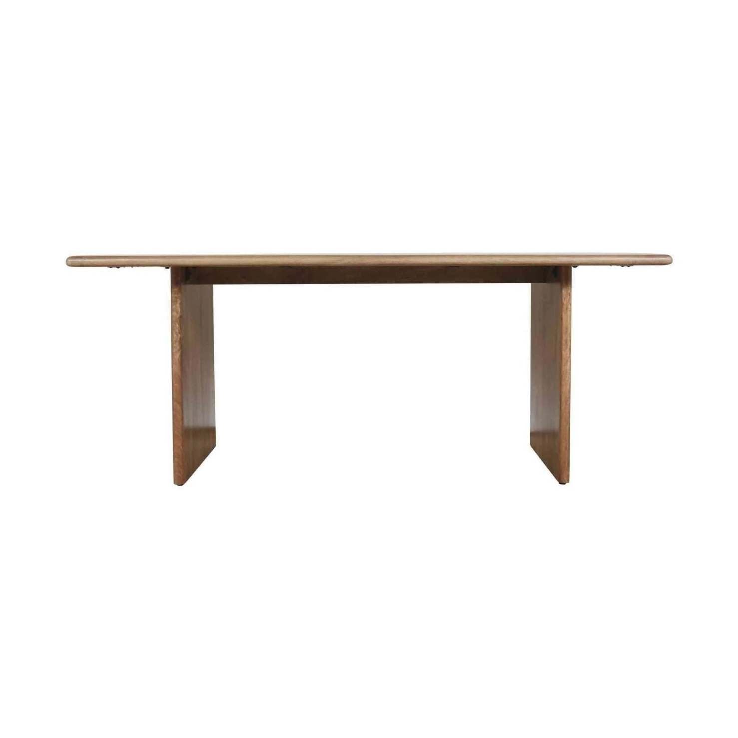 Burke Solid Wood Slab Dining Table